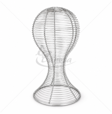 Metal Head Mannequin Stand for Hats and Accessories