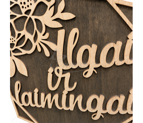 “Happily Ever After” Plywood Decoration