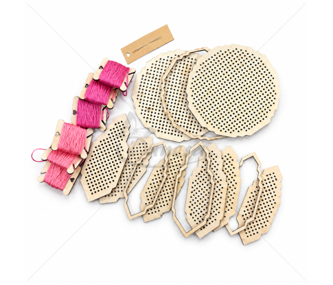 DIY Dream Catcher Kit with Embroidery