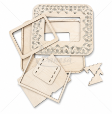 DIY Photo Frame Blank with Embroidery