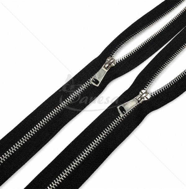 Metalinis užtrauktukas su dviem galvutėmis, 70 cm, Nr.5