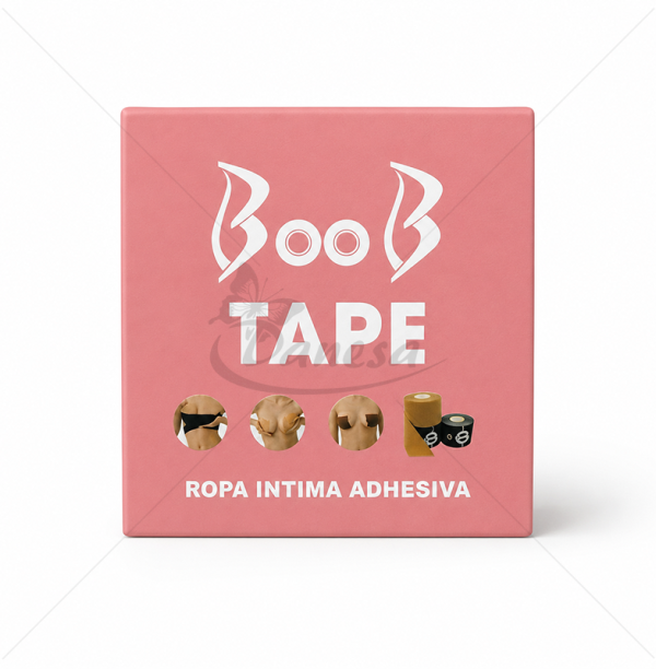 Lipni kūno juosta krūtinei formuoti „Boob Tape“