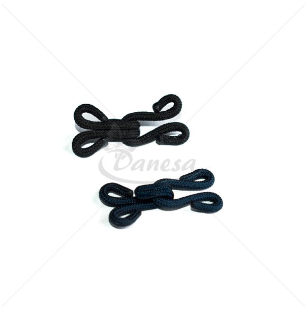 Hook and Eye Fasteners, Fabric Covered