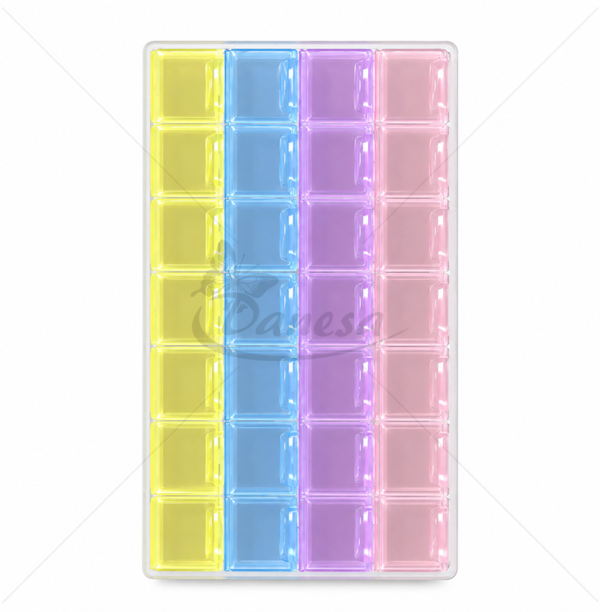 Storage Box with 28 Compartments