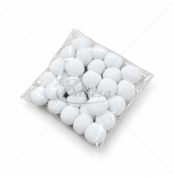Pom Pom Balls, 20 mm, 30 pcs.