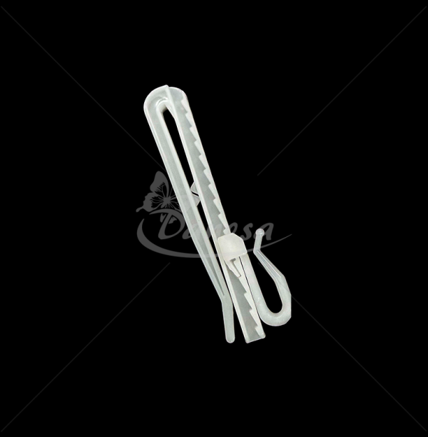 Plastic Curtain Pleat Clip with Adjustable Hook (30 pcs)