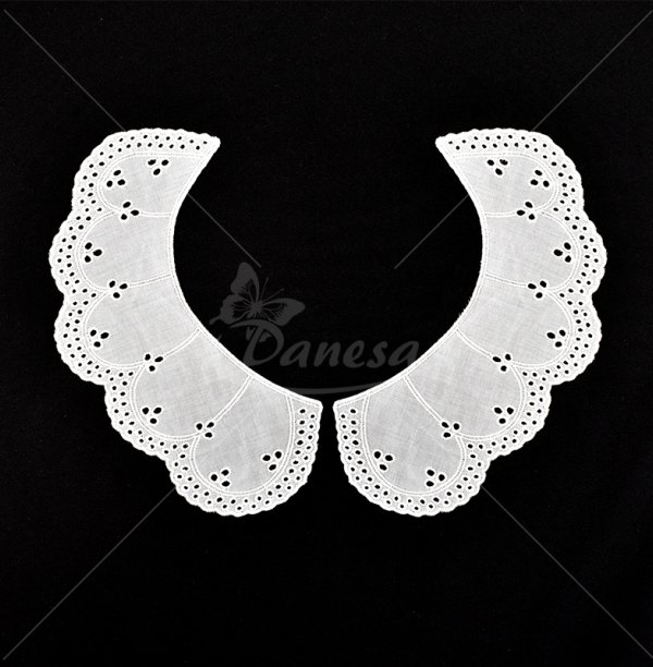 Sewn-on collar