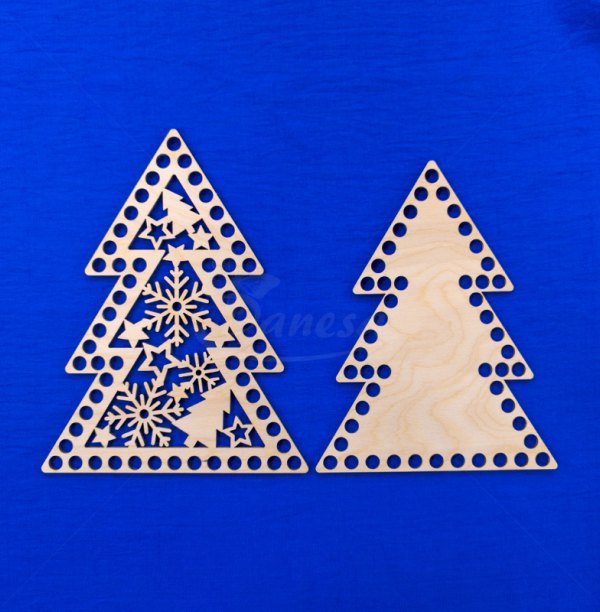 Wooden blank "Christmas tree"