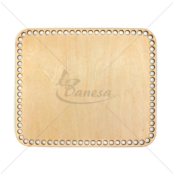 Wooden base for crochet (25 x 30 cm)