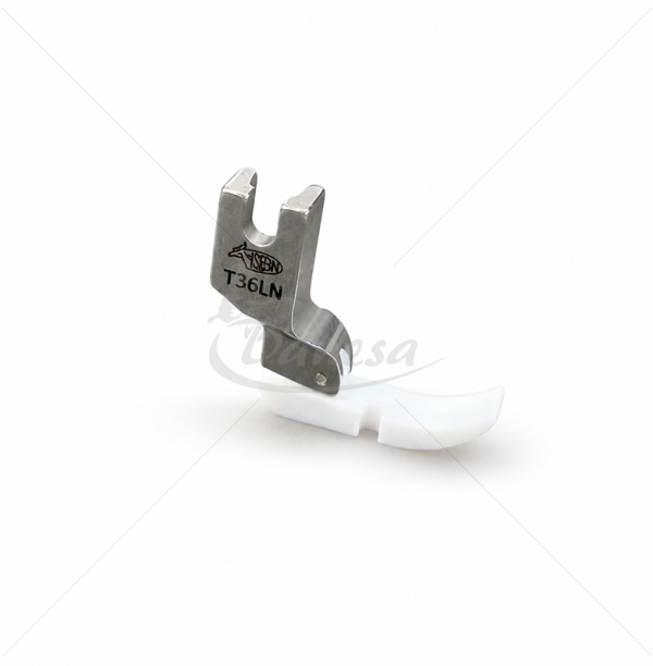 T36LN Left Narrow Teflon Zipper Foot for Industrial Sewing Machine