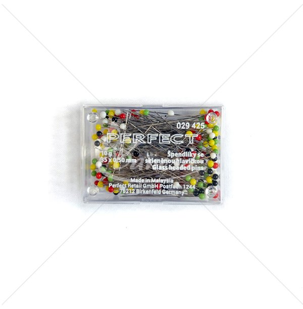 Glass headed Pins