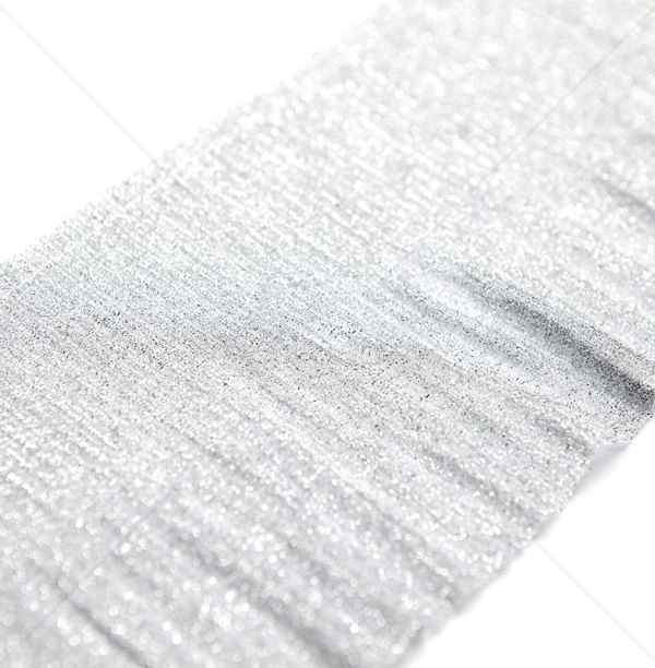 Glossy corrugated decorative tape