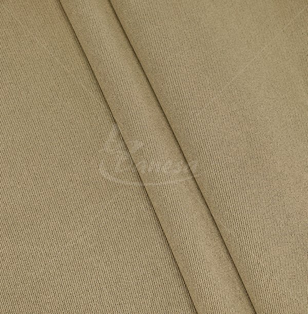 Dimout curtain fabric, woven texture, ligth sand color