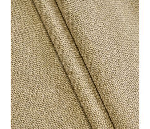 Blackout curtain fabric, plain weave, sand color