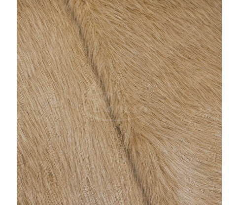 Faux fur, mid-lenght, sand color