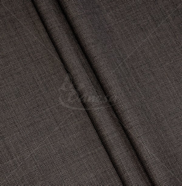 Suit fabric, Virgin Wool, mottled weave, light brown color