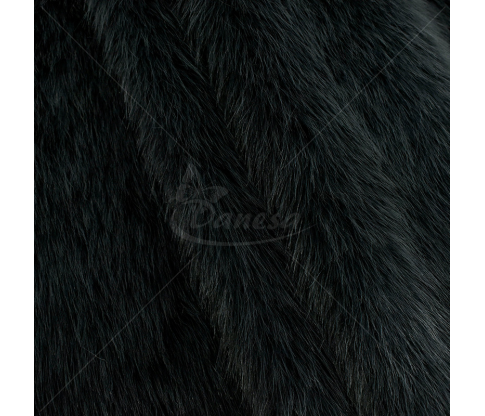 Faux fur, mid-lenght, antracite color