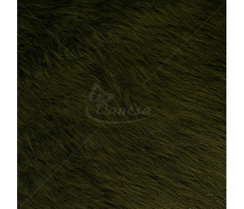 Faux fur, mid-lenght, khaki color