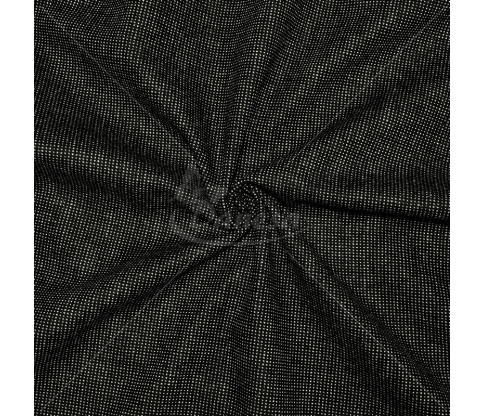 Suit fabric, small checkers, black color