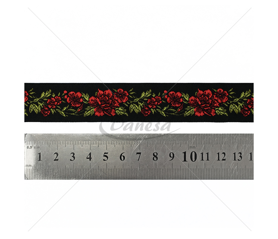 Woven decorative ribbon