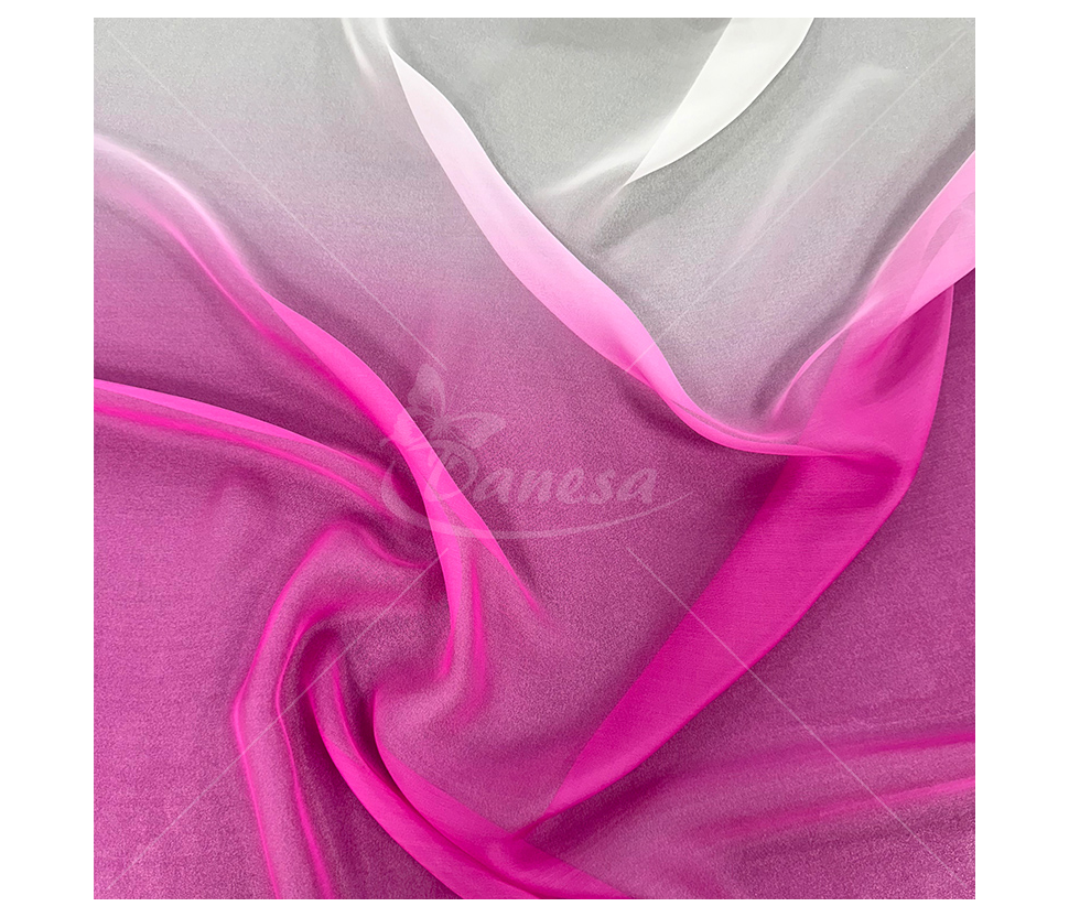 Natūralus šilkas „Ombre“