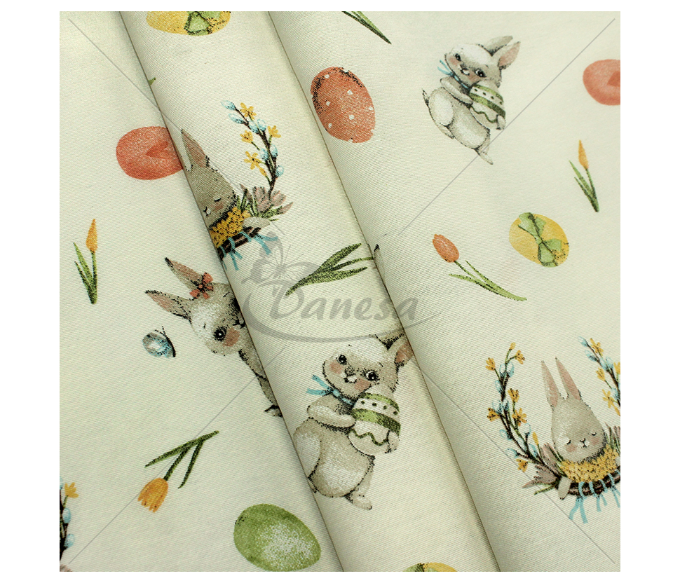 Linen-look fabric (Linen imitation)