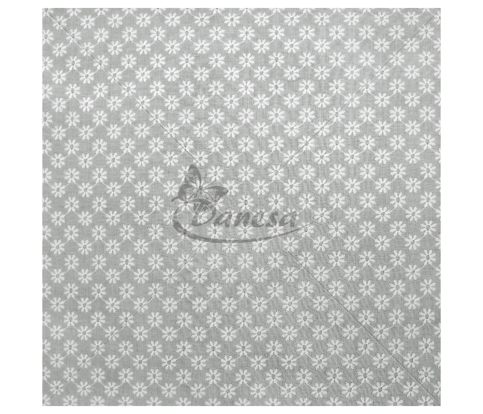 Embroidered cotton