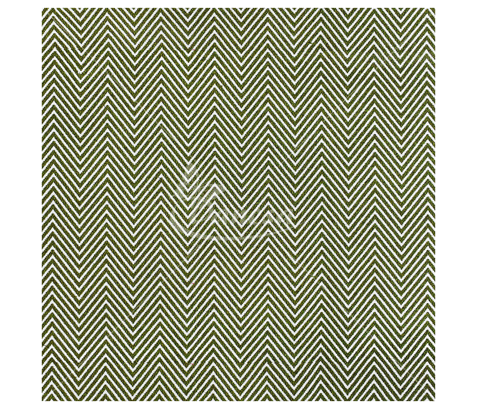 Tapestry with cotton, zig-zag print, khaki