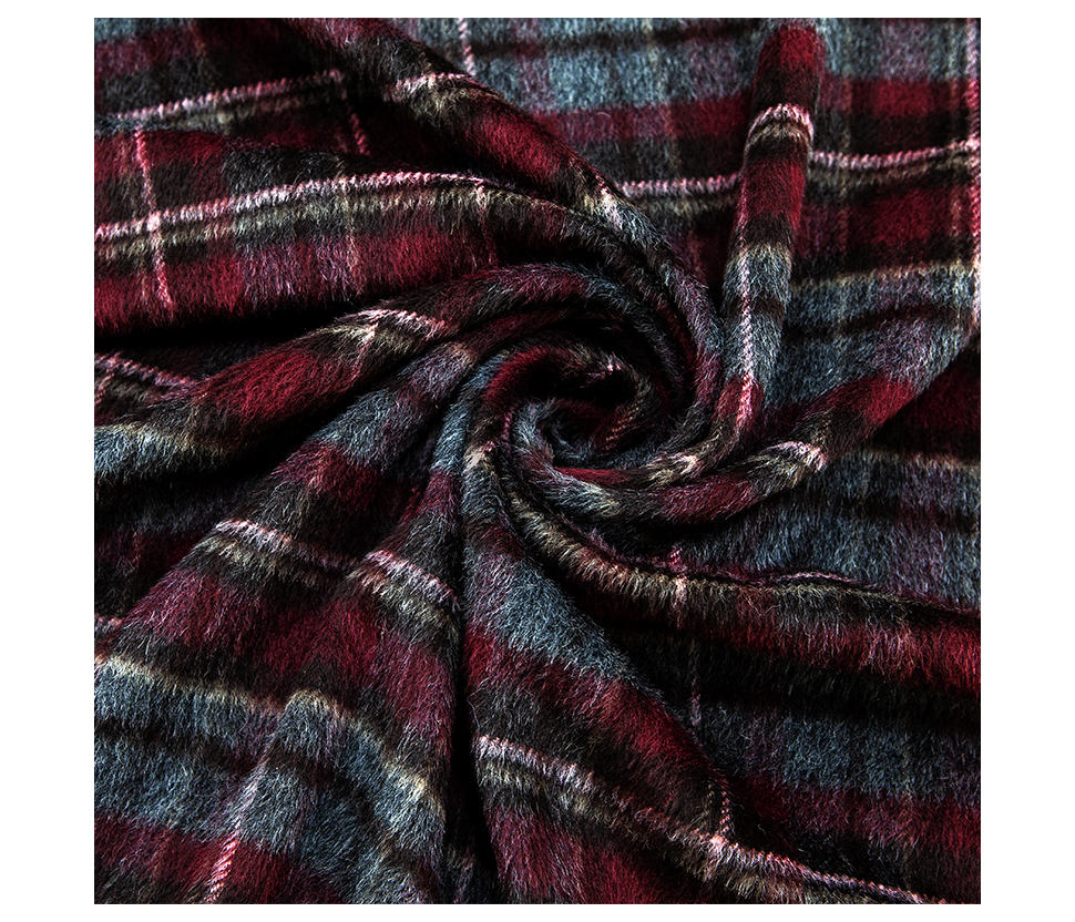 Coat fabric with Alpaca wool