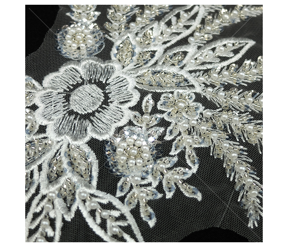 Tulle applique