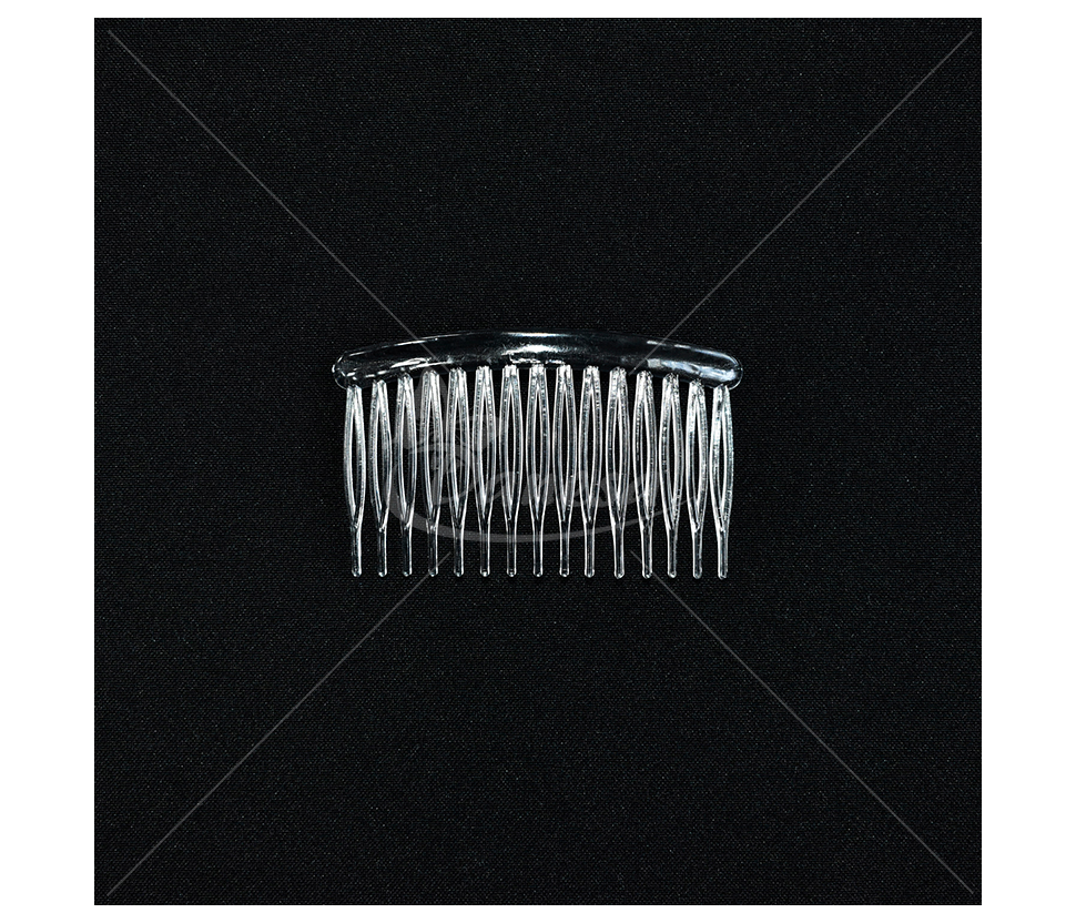 Plastic hair comb