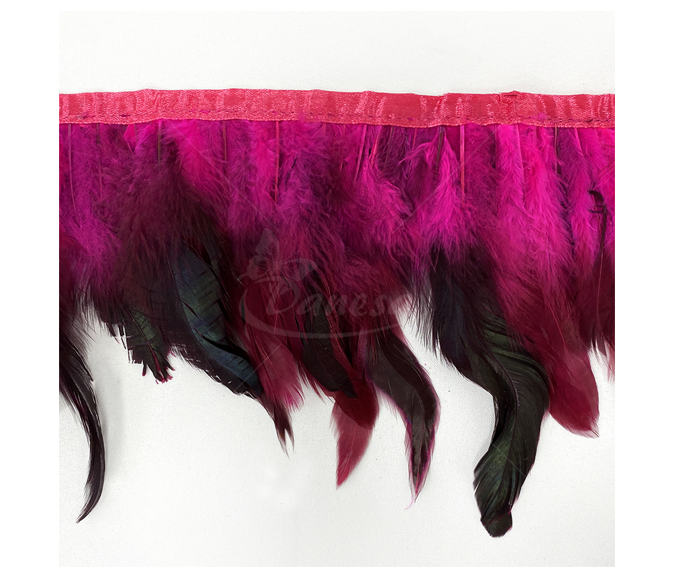 Rooster Feather Decorative Ribbon