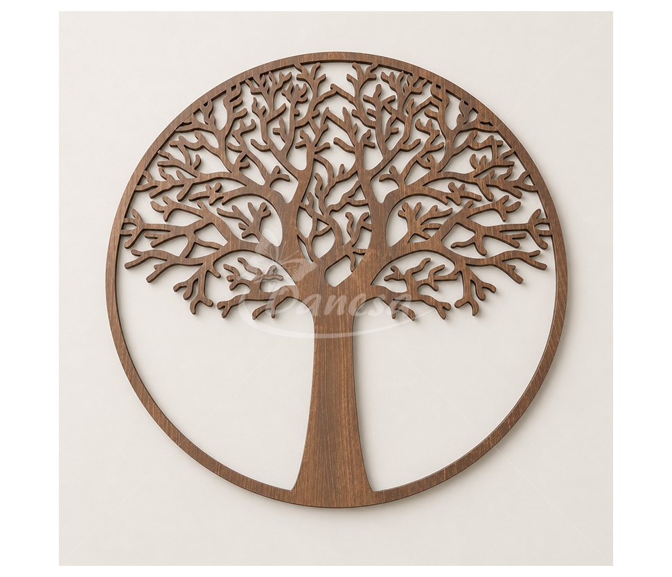 Decorative Plywood Tree of Life, 70 cm