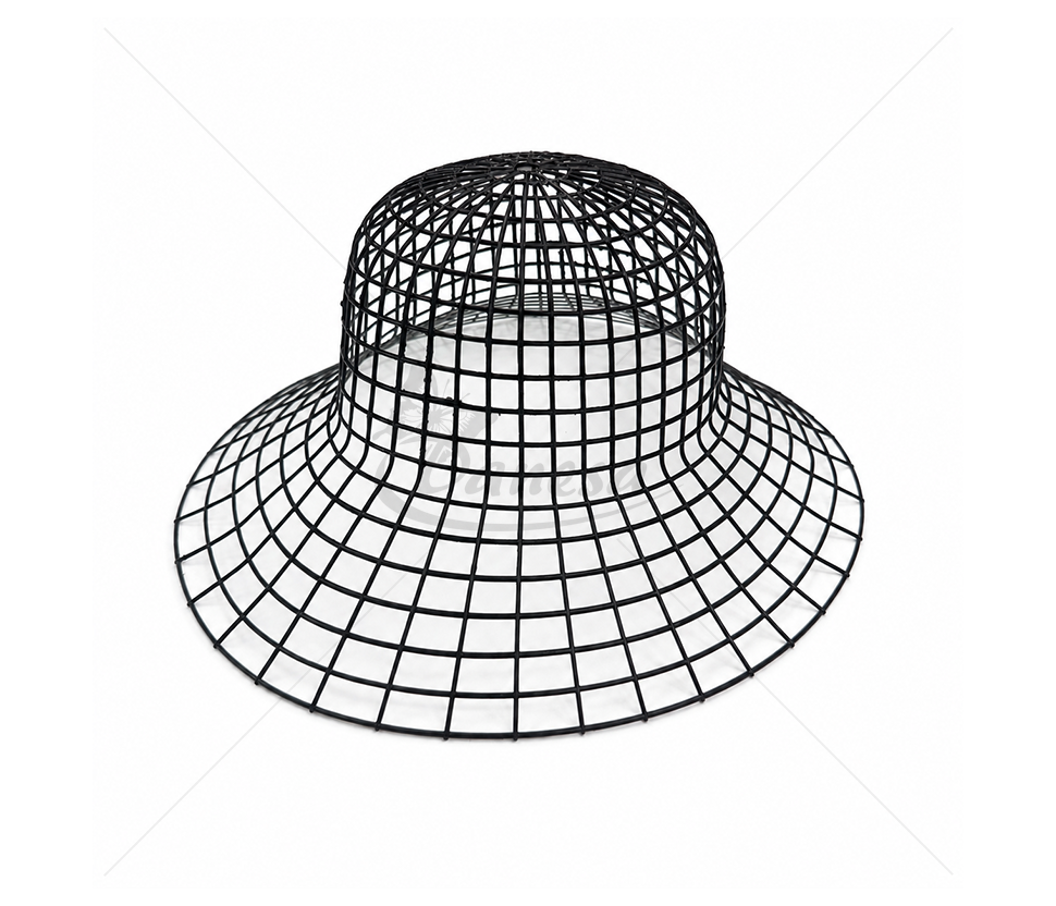 Plastic Hat Base for Hat Making and Crocheting