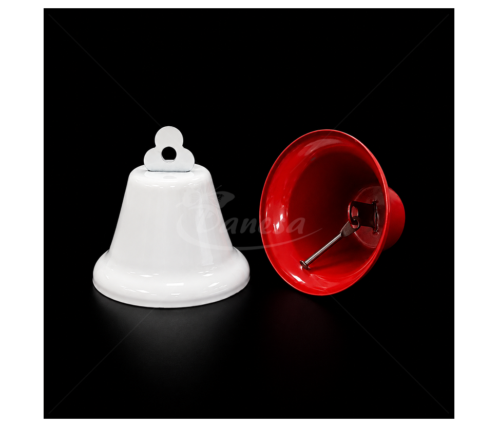 Metal Decorative Bell, 6.5 × 6.5 cm