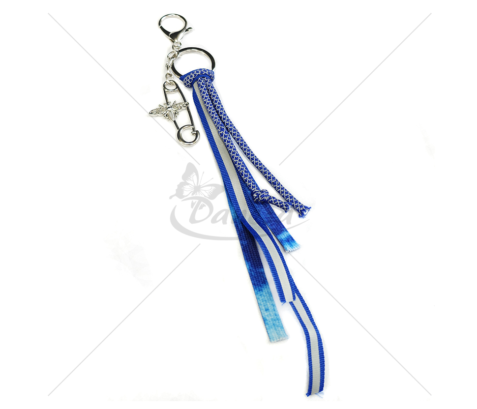 Keychain with reflector