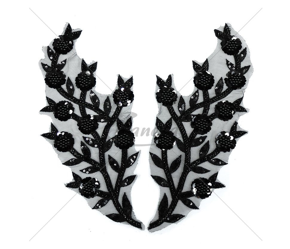 Tulle applique