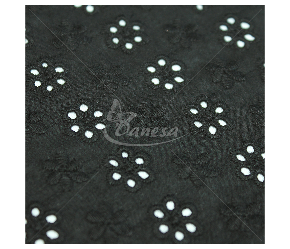Embroidered cotton