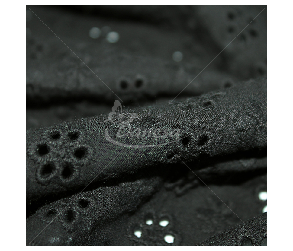 Embroidered cotton