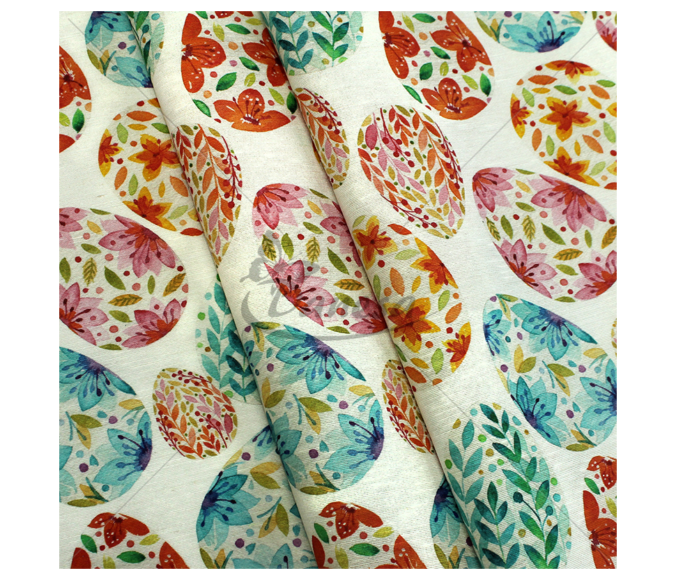 Linen-look fabric (Linen imitation)
