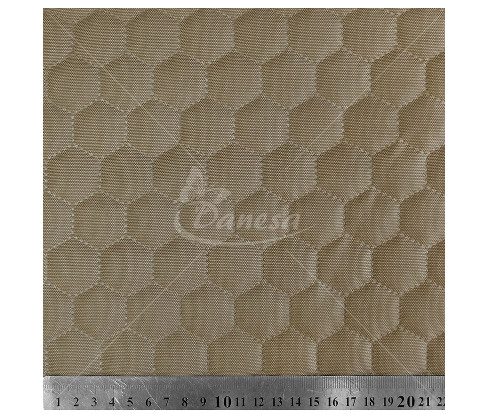 Quilted impregnated fabrics with insulation