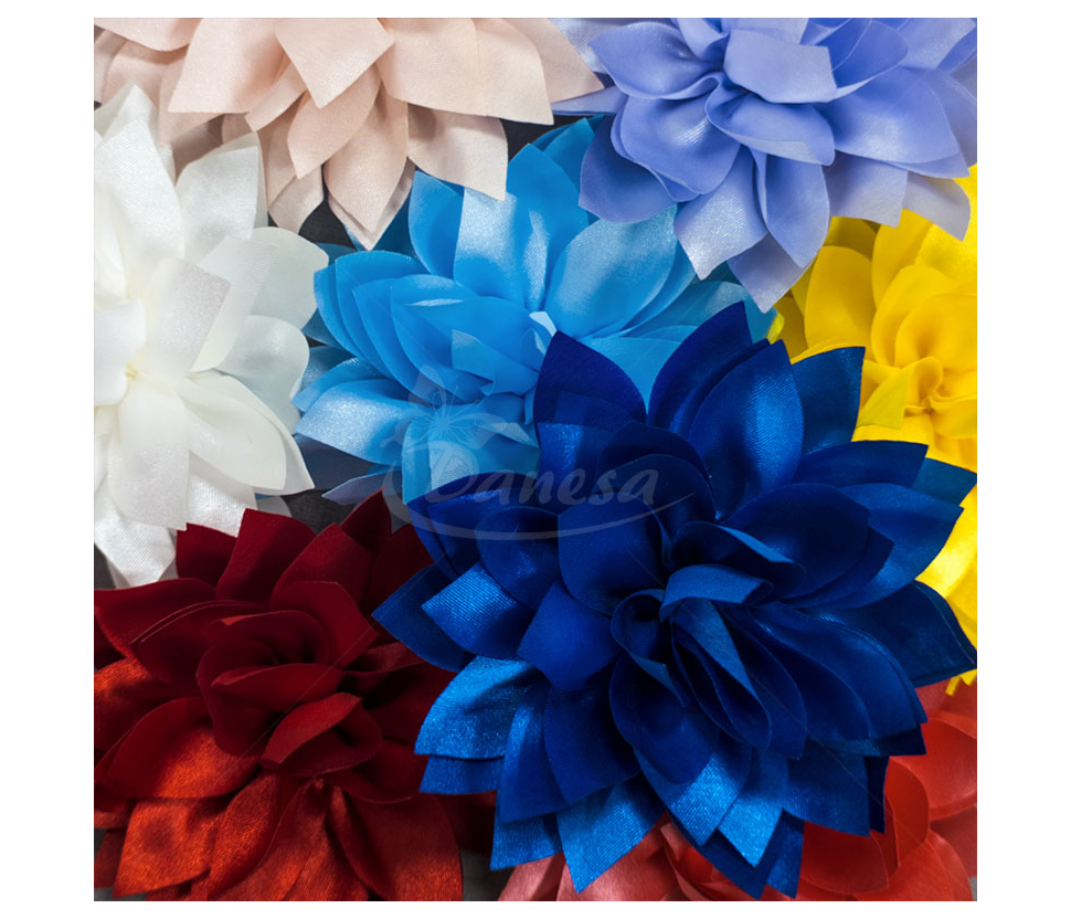 Декоративные цветы без застёжки