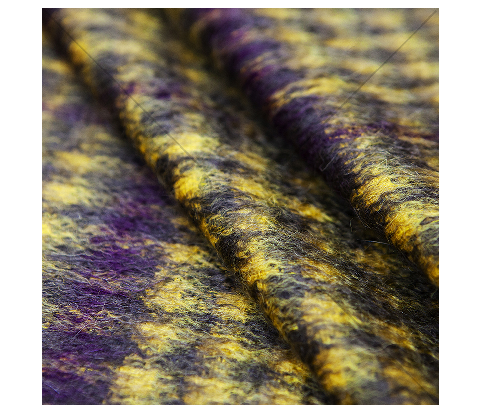 Coat fabric with mohair wool