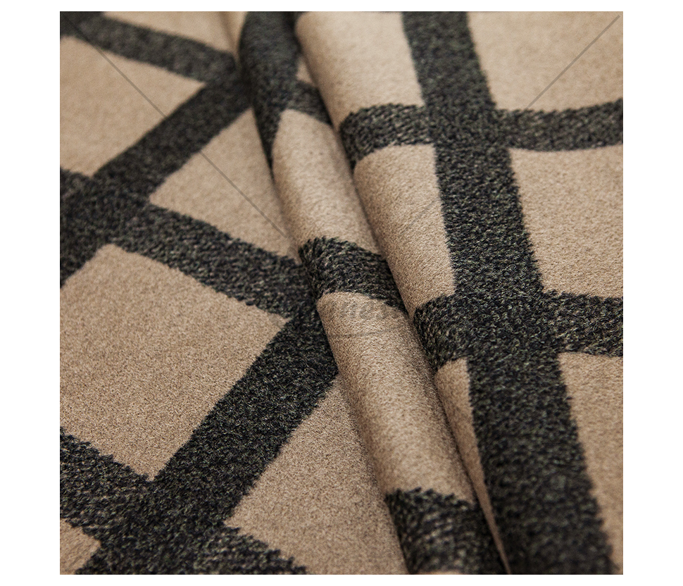 Coat fabric with Wool
