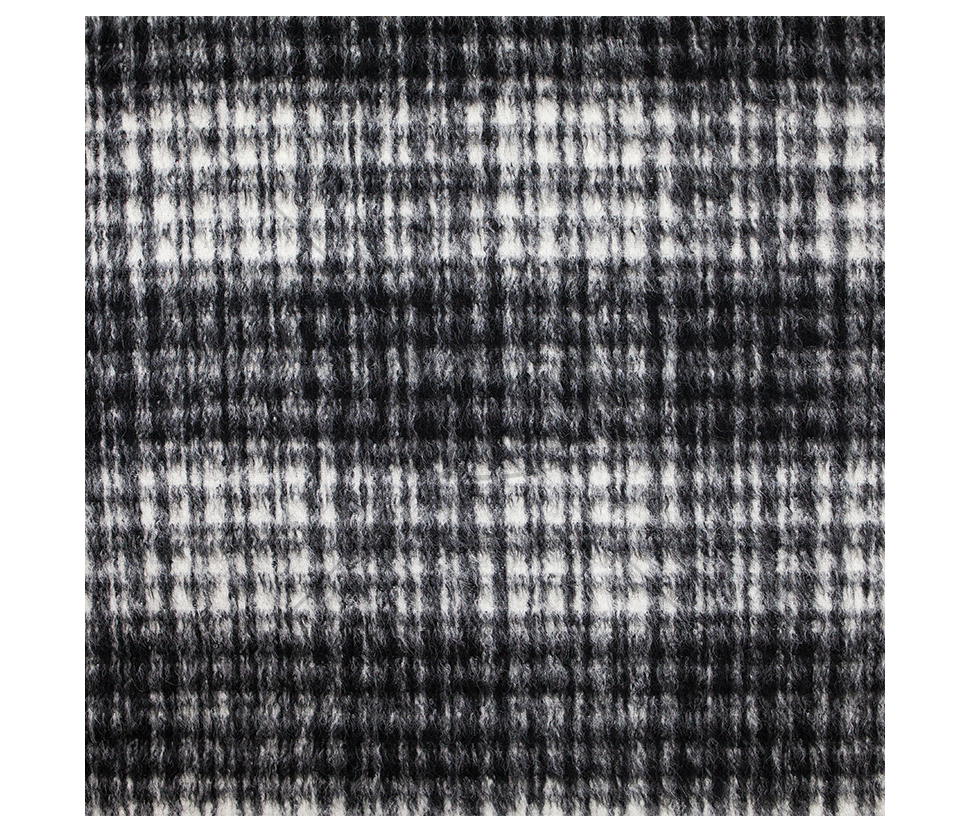 Coat fabric with mohair wool