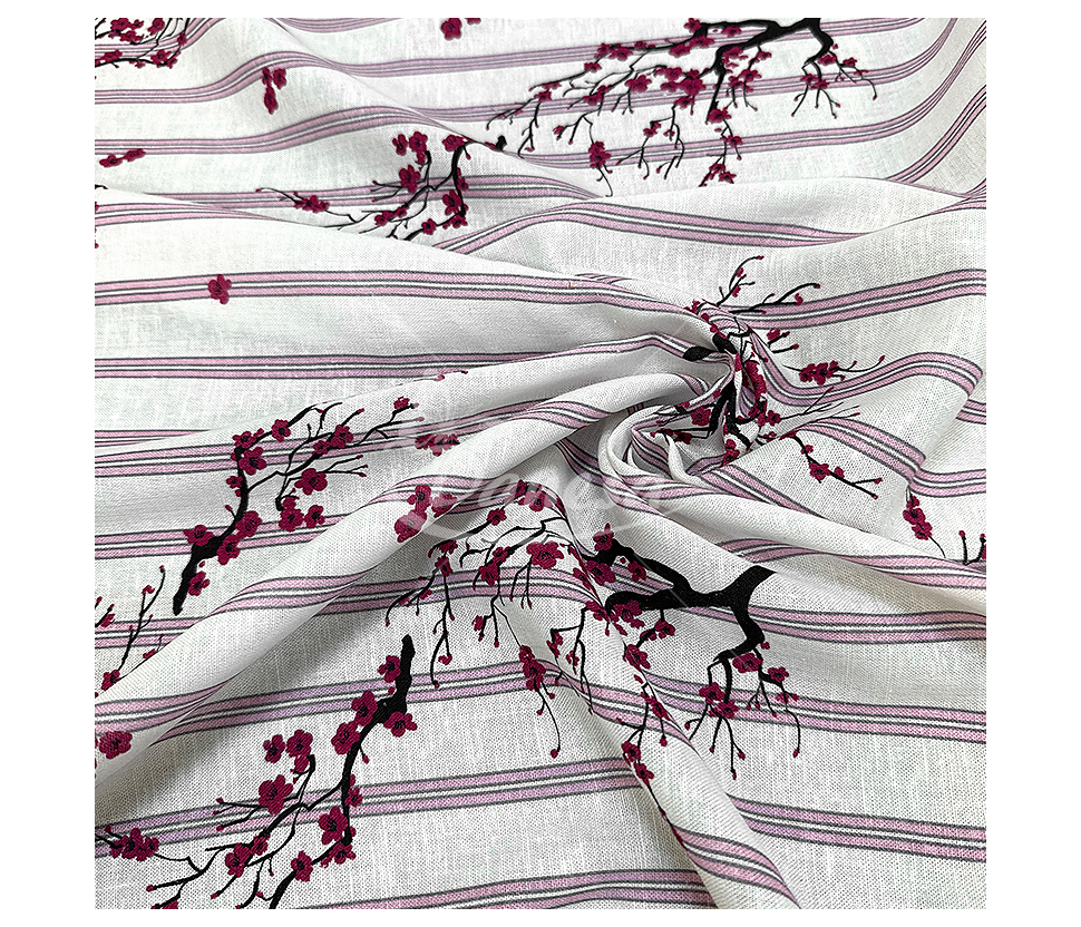 Linen with cotton