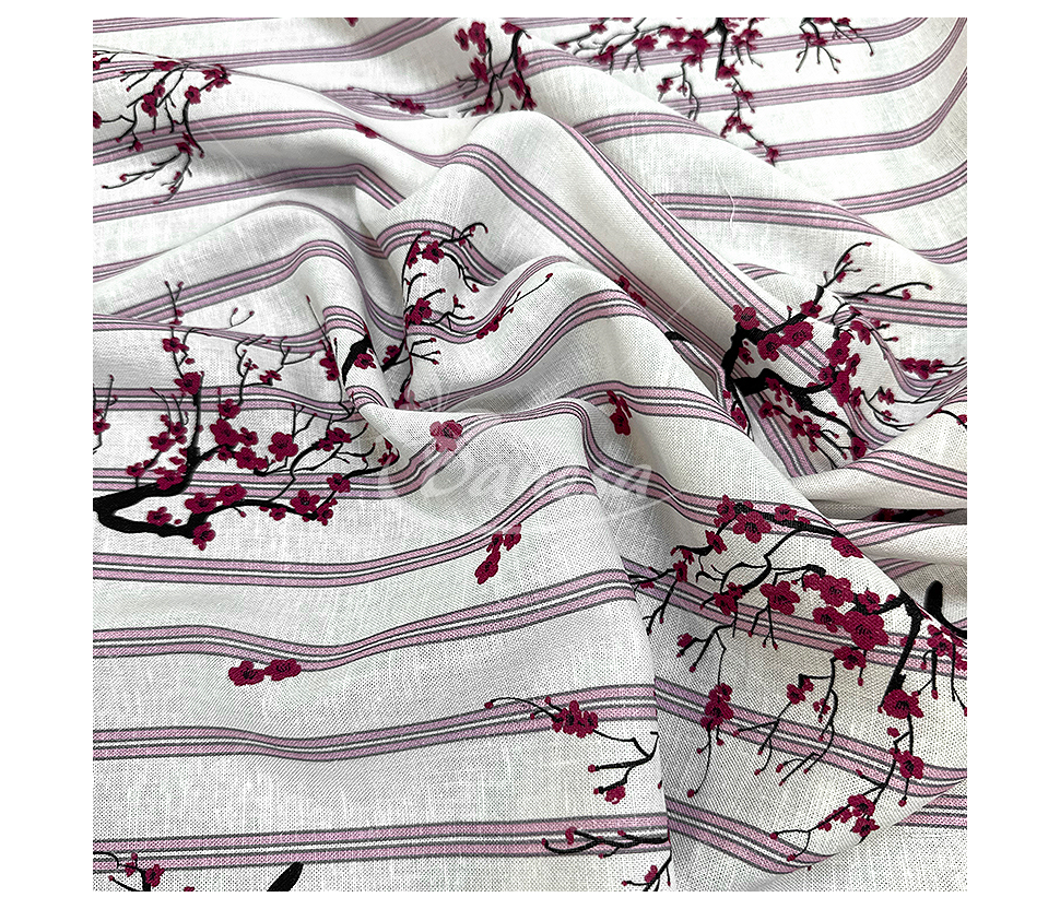 Linen with cotton