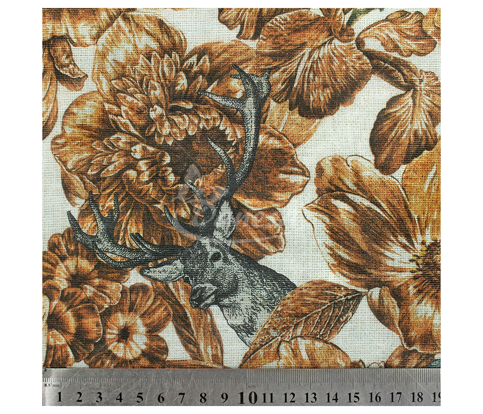 Linen-look fabric (Linen imitation)