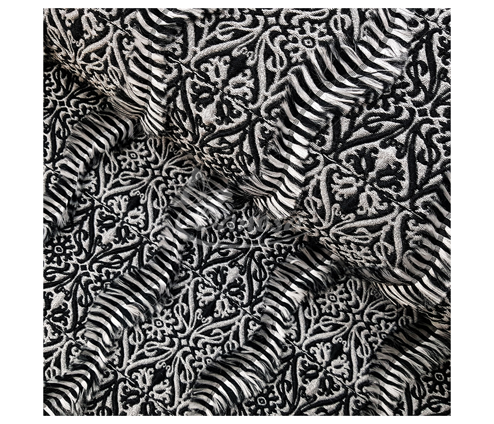 Jacquard with Natural Silk