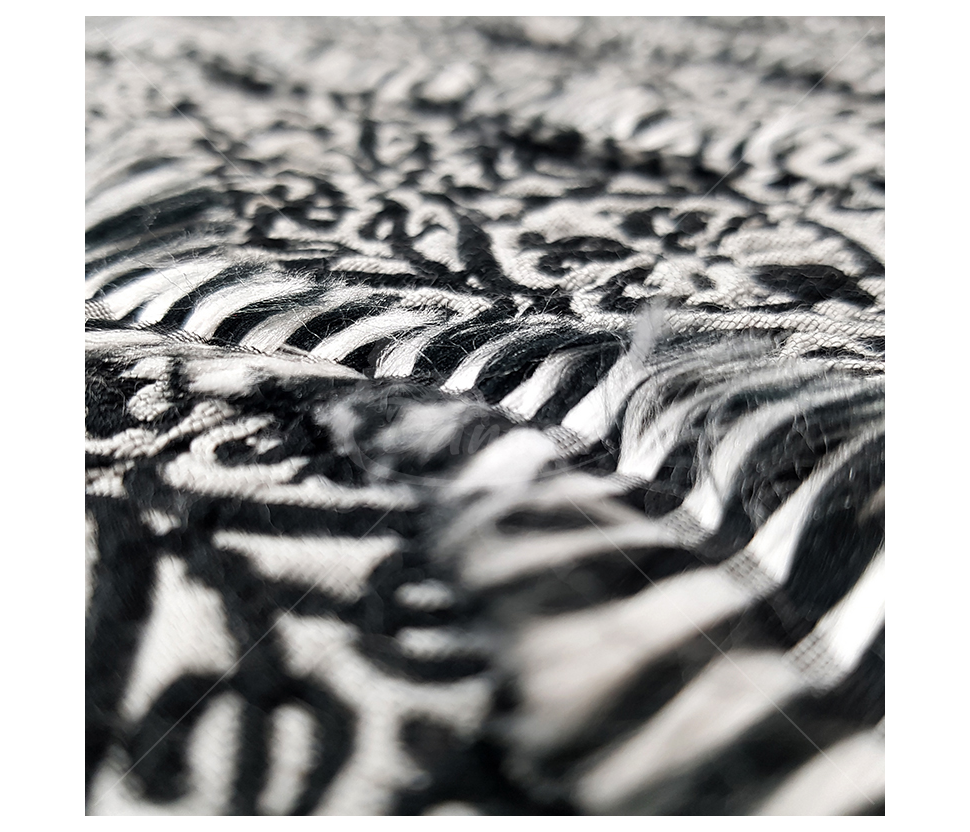 Jacquard with Natural Silk